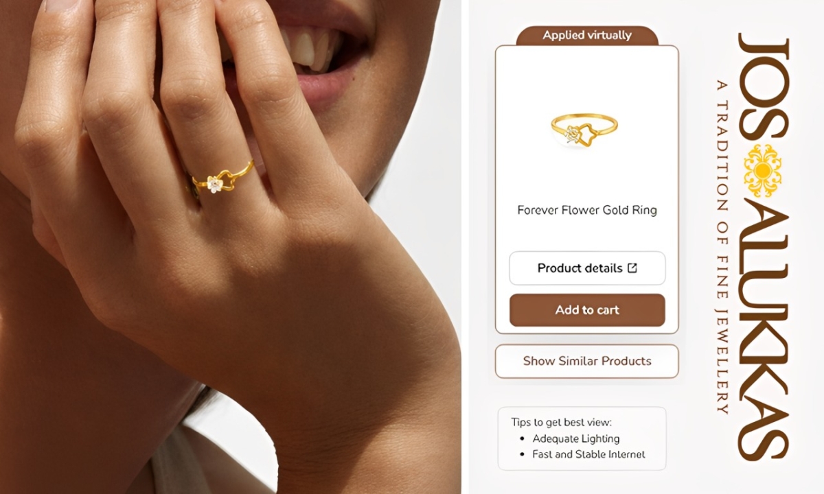 ഓഗ്മെന്റഡ് റിയാലിറ്റി ഓൺലൈൻ മാർക്കറ്റിംഗിൽ